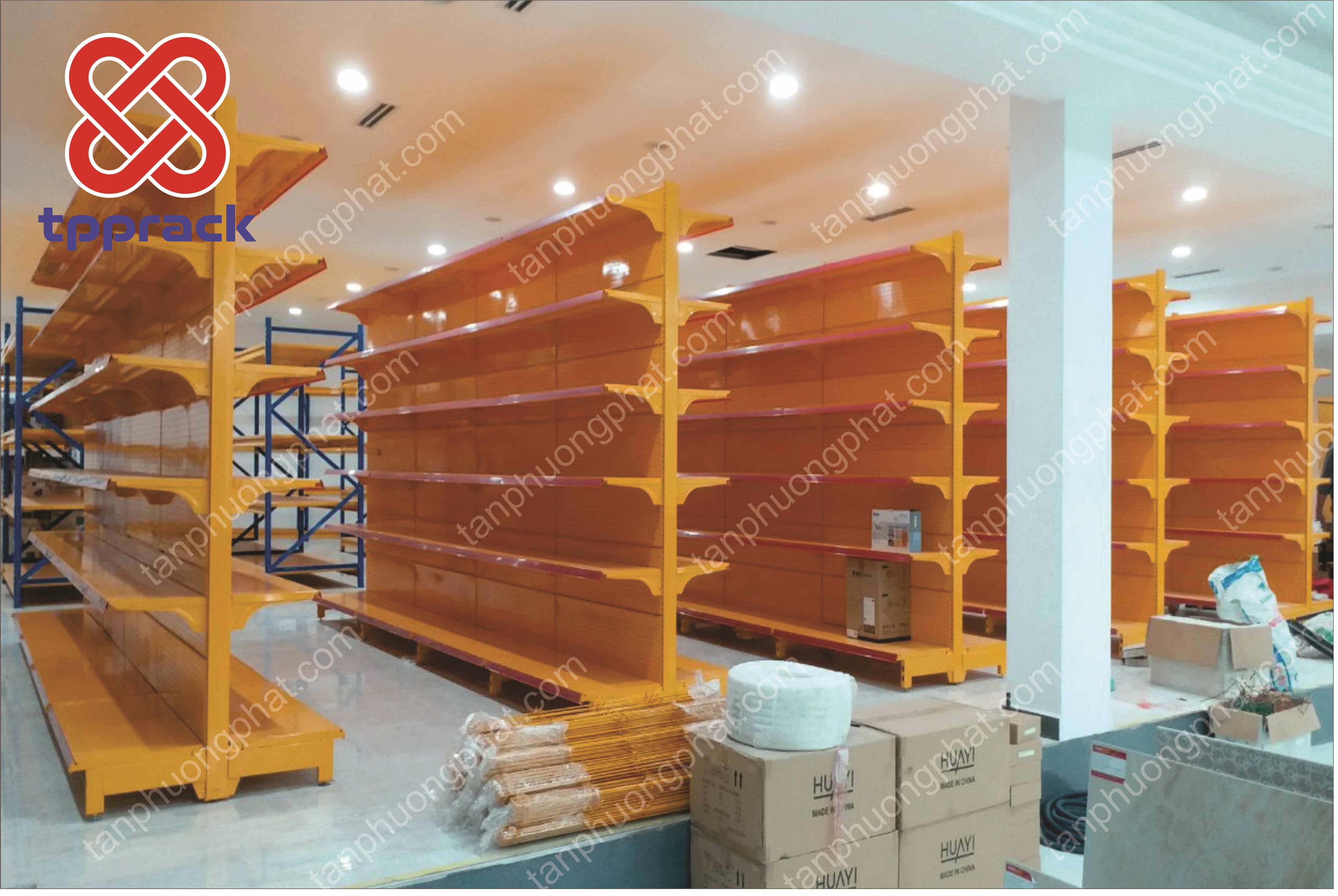 Kệ siêu thị – Giải pháp trưng bày hàng hóa khoa học và tối ưu diện tích