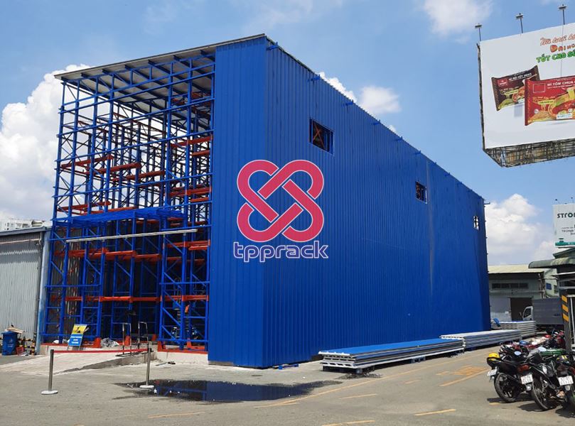 Kệ Drive In / Drive Through – Giải pháp tối ưu mật độ lưu trữ kho