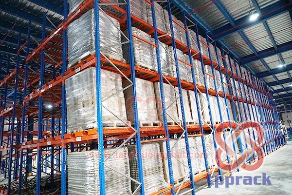 Kệ Roller Flow – Interroll Rack | Lưu trữ pallet theo nguyên tắc FIFO