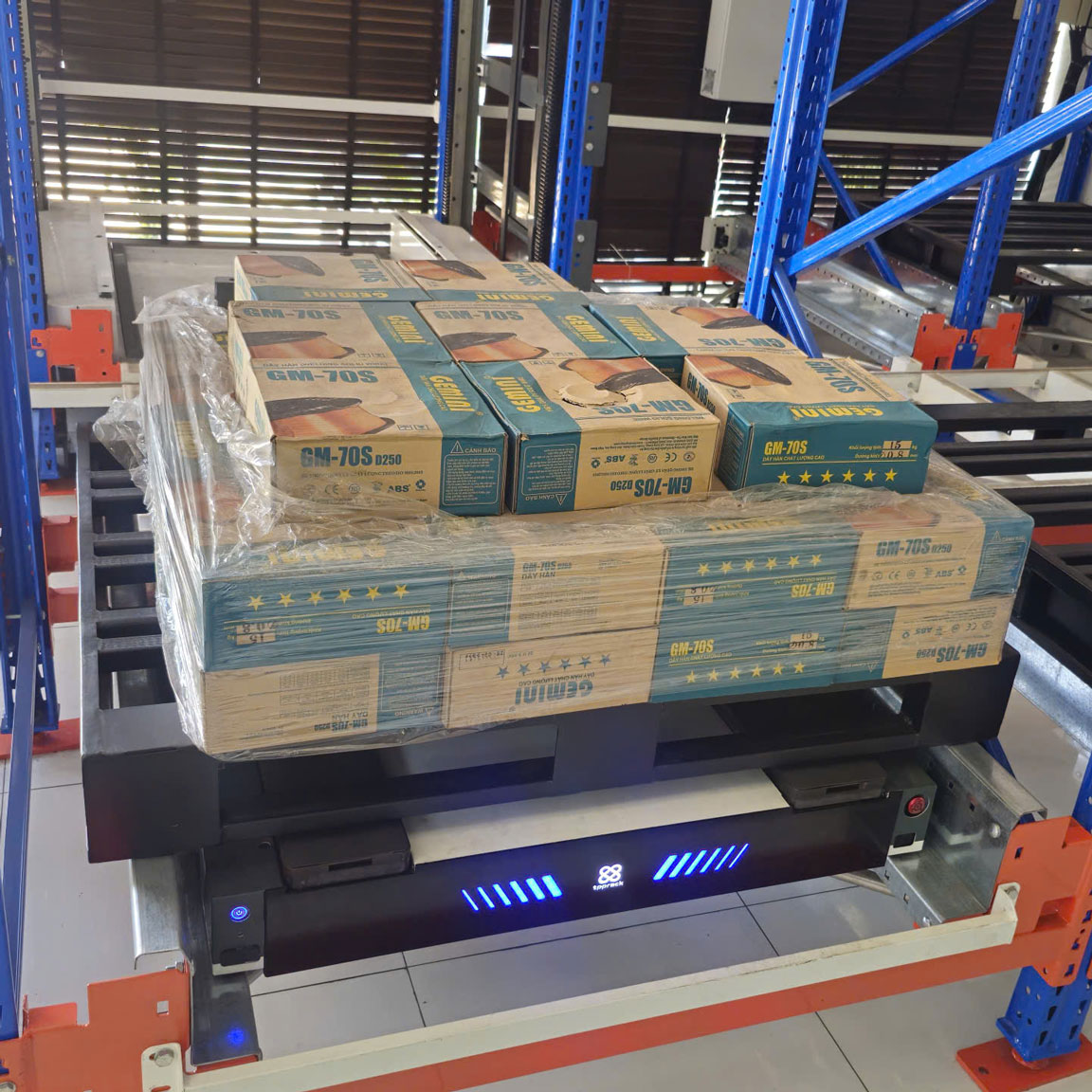 Kệ Shuttle 4 Hướng Và 6 Hướng – Giải Pháp Lưu Trữ Tự Động Mật Độ Cao