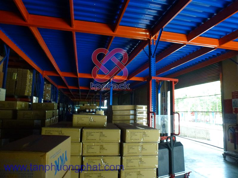 Sàn thép & Mezzanine – Giải pháp tối ưu diện tích cho kho và nhà xưởng