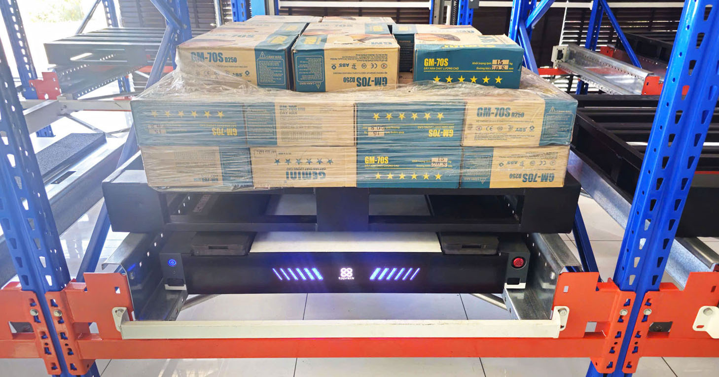 Kệ Shuttle 4 Hướng Và 6 Hướng – Giải Pháp Lưu Trữ Tự Động Mật Độ Cao